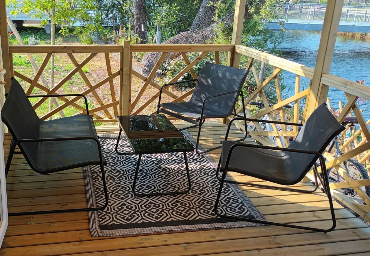 Mobilhome Tout Confort Les Viviers Lège-Cap-Ferret Dış mekan fotoğraf